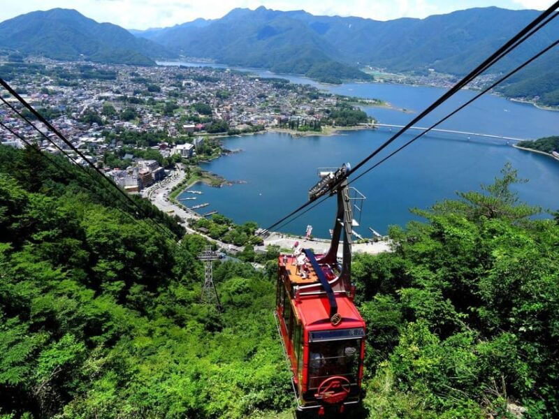 tokyo-mt-fuji-trip-with-kawaguchiko-ropeway-and-matcha-tea