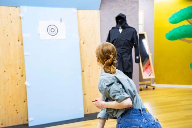 Tokyo: Ninja in Ginza: Throw Shuriken in Authentic Costume - What to Expect at the Meeting Point