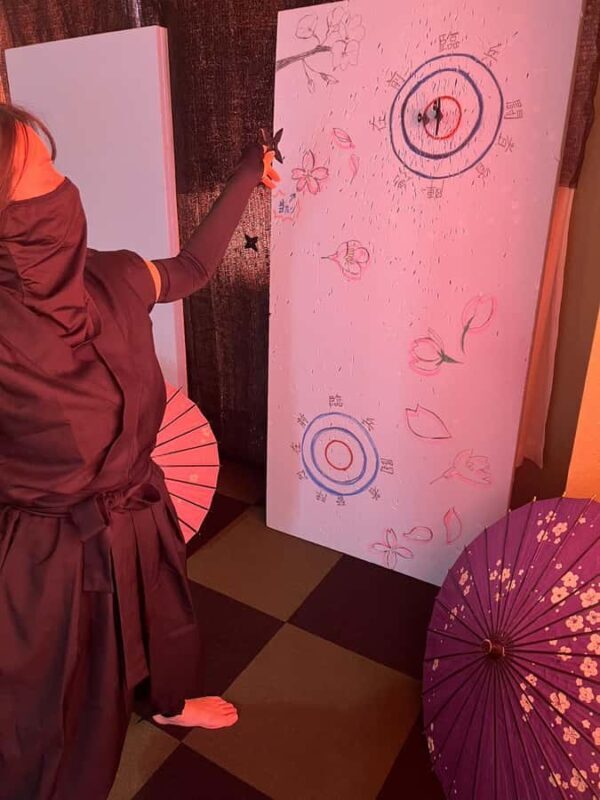 Tokyo: Ninja Workshop  Blowgun, Shuriken & Stretching - What to Expect from the Ninja Workshop Experience