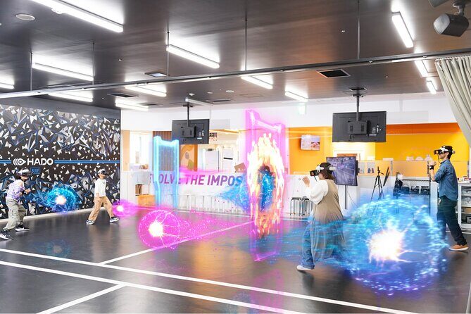 Tokyo Odaiba AR Sport HADO  Shoot, Dodge & Feel the Future! - Key Points