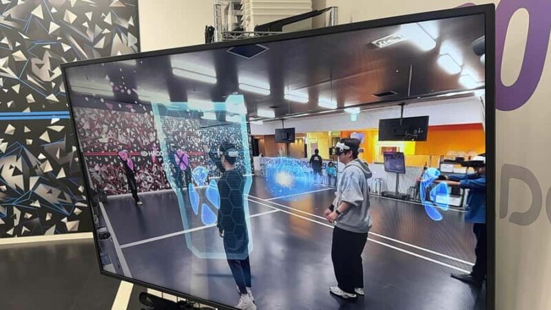 Tokyo Odaiba: AR Sports HADO battle game in AQUQ CiTY - Who Will Love This?