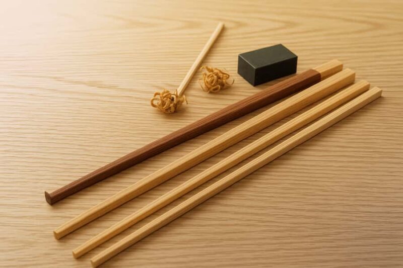 Tokyo : Original Chopstick Making Class with Local Craftman - The Learning Aspect: Japanese Culture and Etiquette