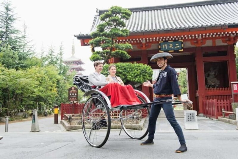 Tokyo: Private Guided Walking Tour & Rickshaw Experience - Key Points