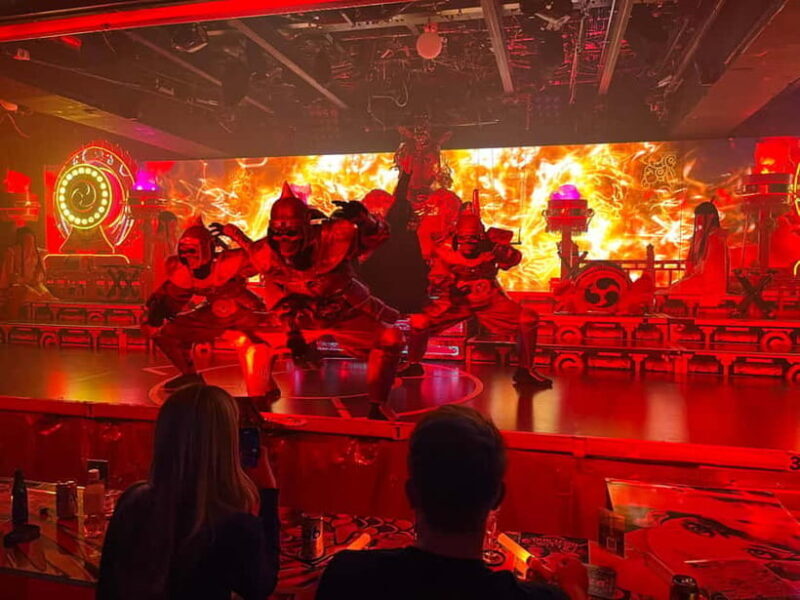 Tokyo: Samurai Restaurant Show Ticket with 2 Drinks - Authentic Experiences from Guest Reviews