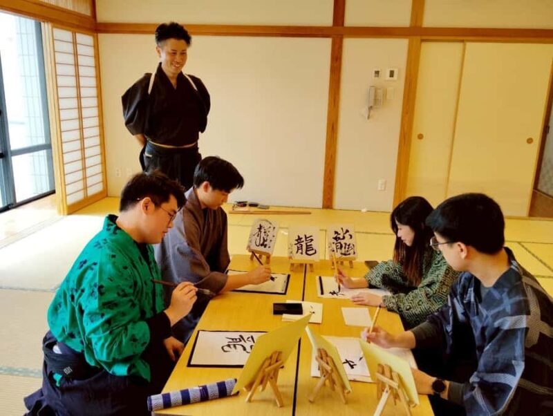 Tokyo Samurai Sword & Calligraphy Experience with Kimono - FAQ