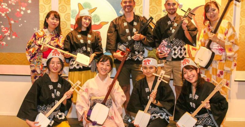 TOKYO SHAMILet's make a mini shamisen and play it! - Key Points