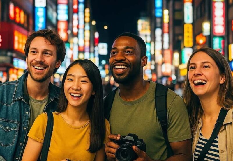 Tokyo: Shibuya and Shinjuku Night Private Walking Tour - Key Points