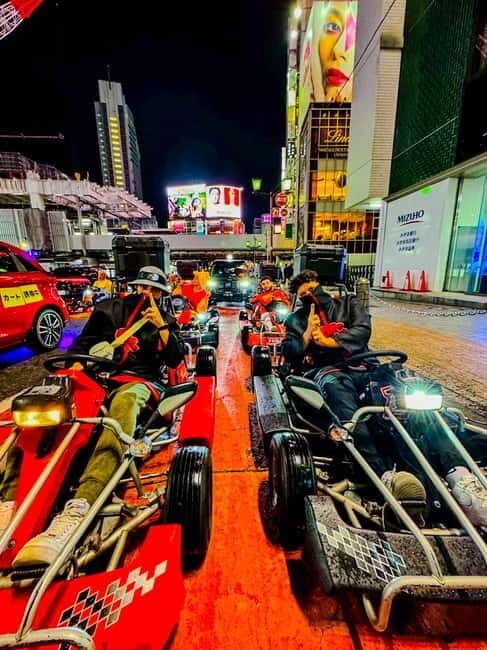 Tokyo: Shibuya and Shinjuku Streets Guided Go-Karting Tour - Key Points