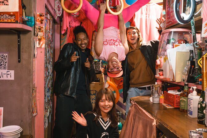 Tokyo Shibuya Crazy Entertainment Bar Experience with Local Guide - FAQ