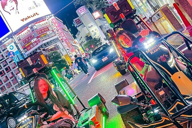 Tokyo Shibuya Go-Kart Experience! Monster-KartIDP Required - Key Points