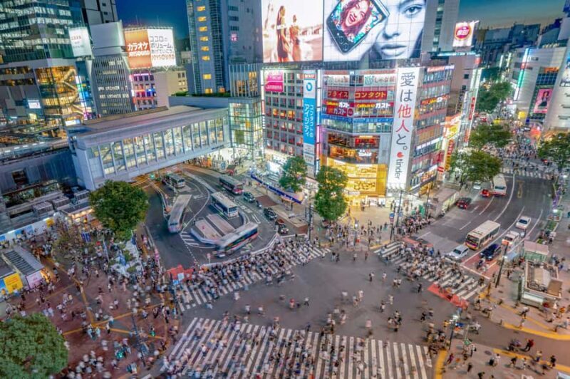 Tokyo: Shibuya Night Walking Tour with Rooftop City Views - Practical Details and What to Expect