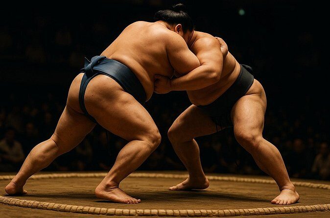 Tokyo Shinjuku Sumo Show and Experience with Drinks and Photo - What You Get for $70
