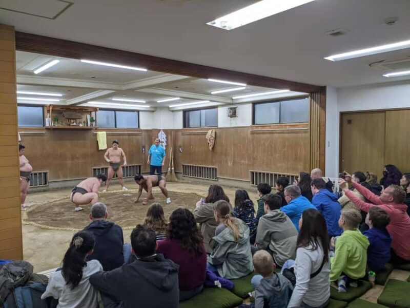 Tokyo: Sumo Morning Practice -Stable Visit Tour with a Guide - Key Points