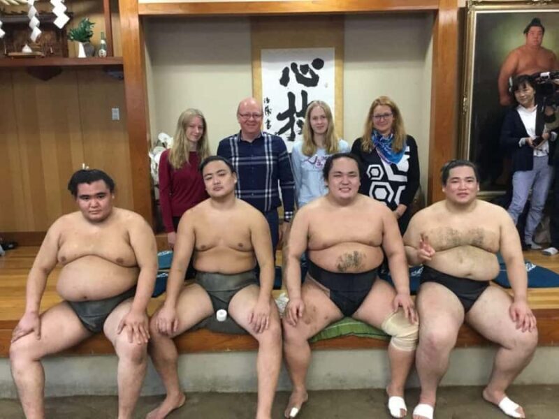 Tokyo: Sumo Morning Training Watching EXP. with Sumo Guide - Key Points