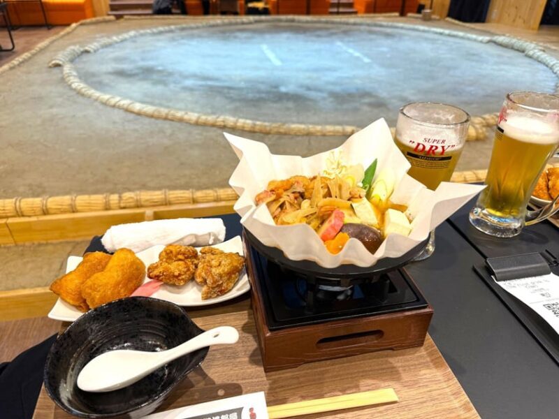 Tokyo: Sumo Show Experience with Chicken Hot Pot and a Photo - Accessibility and Practical Info