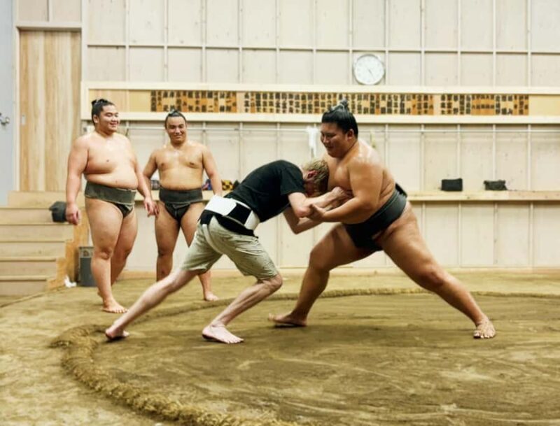 Tokyo: Sumo Training Experience with Real Sumo Wrestlers - Key Points