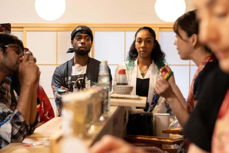 Tokyo: Sushi Making Class in a Happi Coat near a Famous Spot - The Sum Up