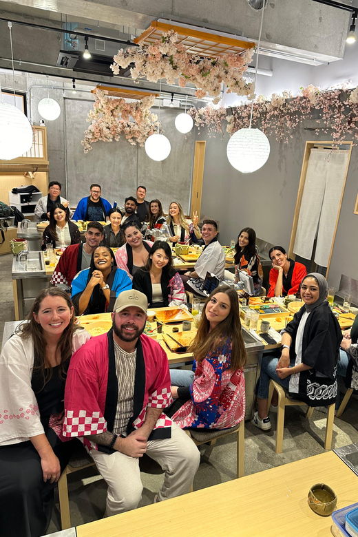 tokyo-sushi-making-class-with-kimono-near-tokyo-tower