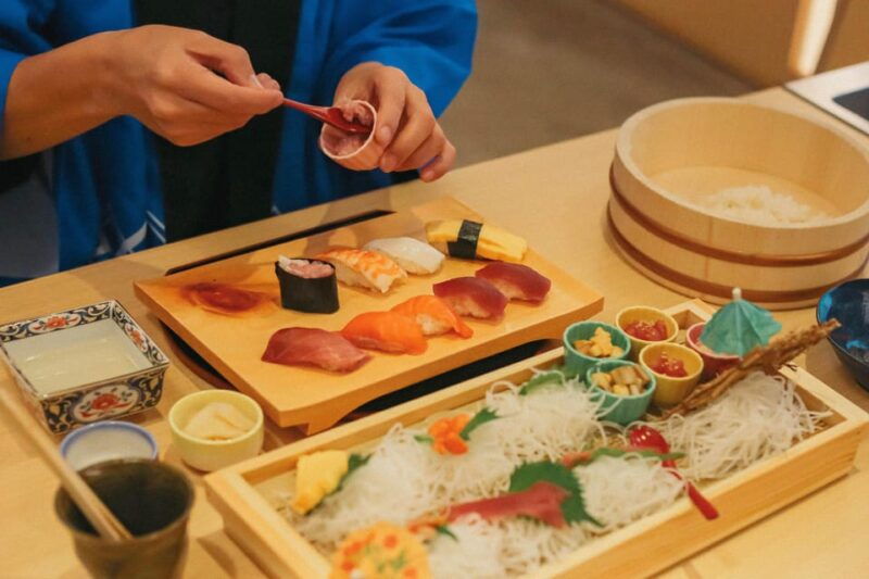 tokyo-sushi-making-class-with-kimono-near-tokyo-tower