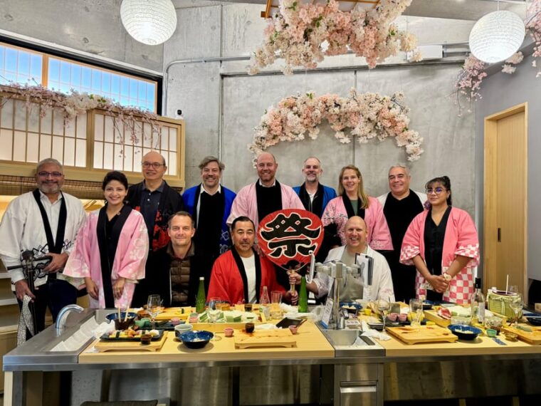 tokyo-sushi-making-class-with-kimono-near-tokyo-tower