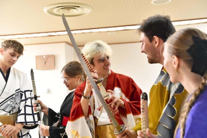 Tokyo: Taishu Engeki Show with Kimono and Sword Lesson - Hands-On Cultural Workshop