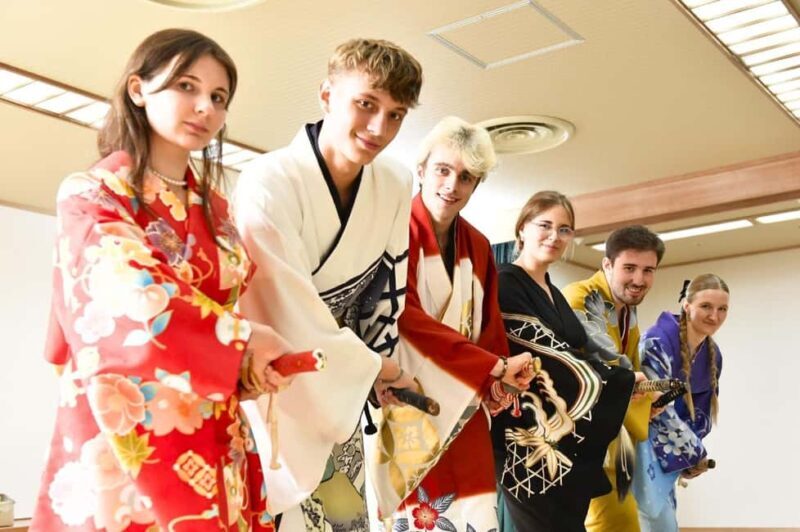 Tokyo: Taishu Engeki Show with Kimono and Sword Lesson - Photo Shoot and Memory-Making