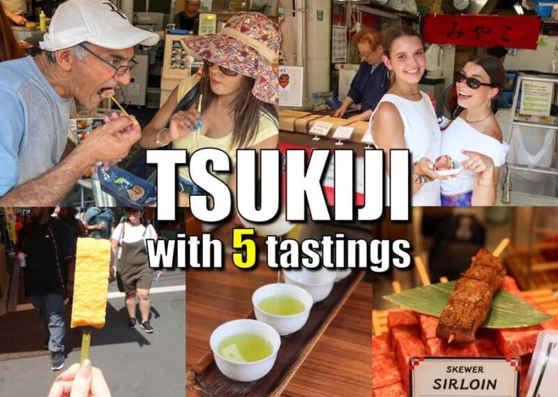 Tokyo: Tsukiji Outer Market Foodie Walk with 5 Tastings - Key Points