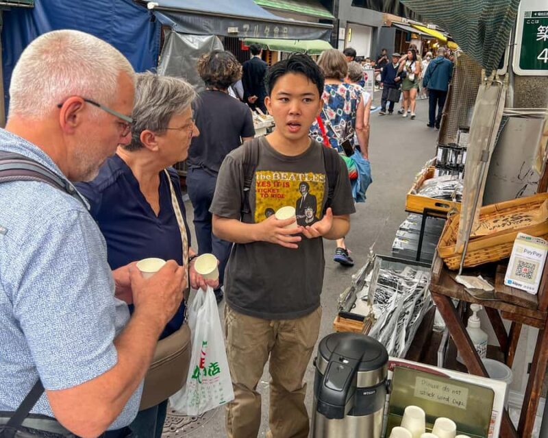 Tokyo: Tsukiji Outer Market Foodie Walk with 5 Tastings - The Itinerary in Detail