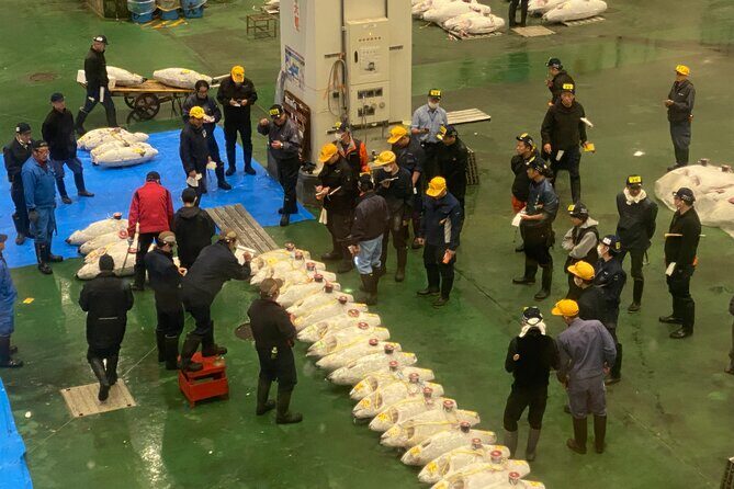 Tokyo: Tuna Auction at Toyosu & Tsukiji Food Walking Tour - Key Points