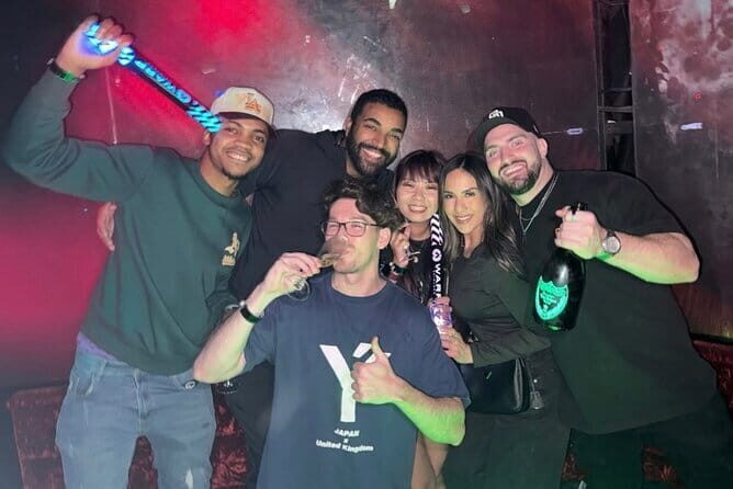 Tokyo VIP Night Club Tour with VIP Dinner and Table - Exploring Golden Gai