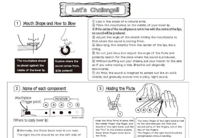 Tokyo:Chopsticks Holder Flute,Choice,Lesson,Live Performance - Practical Details and Considerations