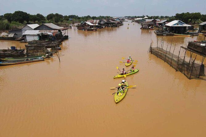 Tonle Sap Lake Unique Kayaking at Kompong Pluk Floating community - Key Points
