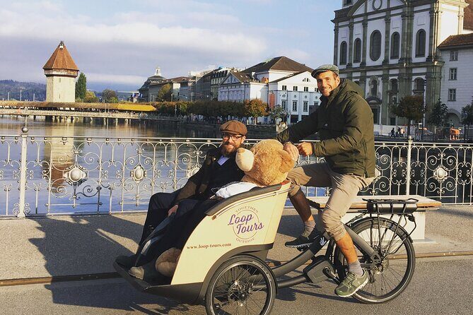 Tony`s private city tour with picnic & chocolate degustation - Exploring Lucerne with Tony’s Private Rikshaw Tour