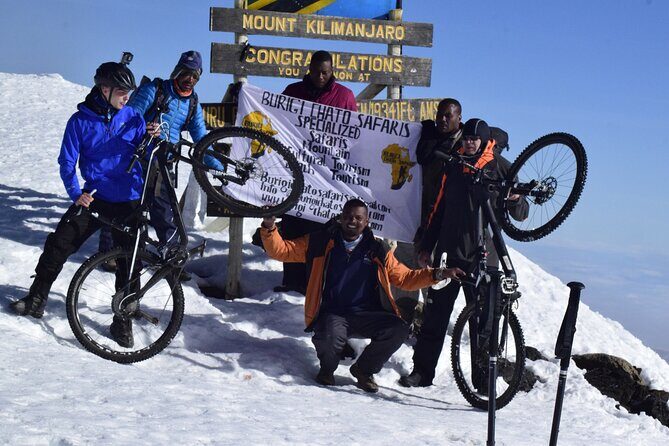 Top 6 Days Mt. Kilimanjaro Bike trek Tour by Marangu-Kilema Route - Key Points