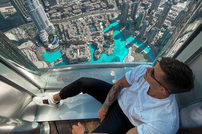 Top of Burj Khalifa & Sky Views Dubai Tour with Transfers - The First Stop: Burj Khalifa "At the Top" Observation Decks  