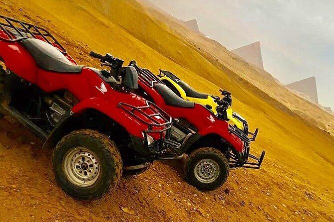 Top rated ATV quad bike at the Desert of Giza Pyramids - Practical Details & Considerations