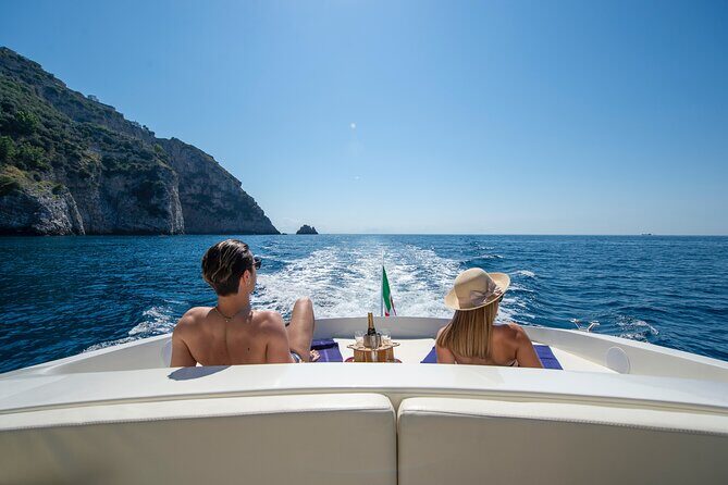 Tornado 44 - GJ - Private Tour on the Amalfi Coast or Capri - The Boat and Onboard Amenities