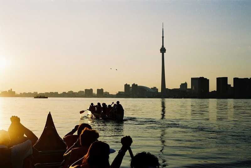 toronto-islands-sunset-canoe-tour