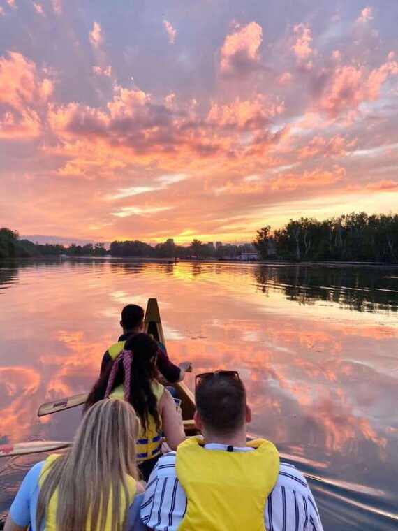 toronto-islands-sunset-canoe-tour
