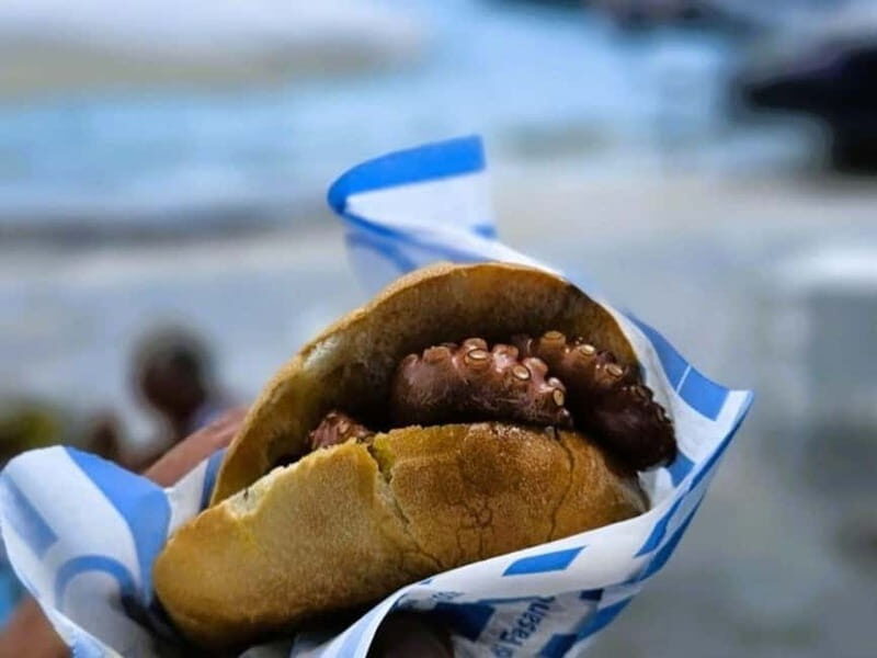 Torre Canne: E-Bike Ride by the Sea with Octopus Sandwich - Key Points