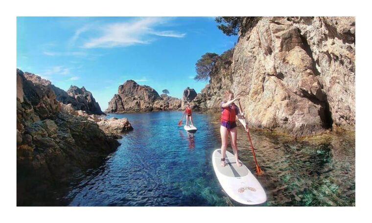tossa-de-mar-guided-route-in-paddle-surfingcoves-and-caves