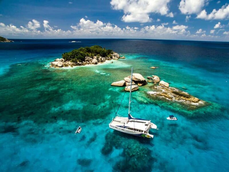 Tour of Cousin, Curieuse and St Pierre island on Catamaran - An Overview of the Seychelles Island Tour by Catamaran