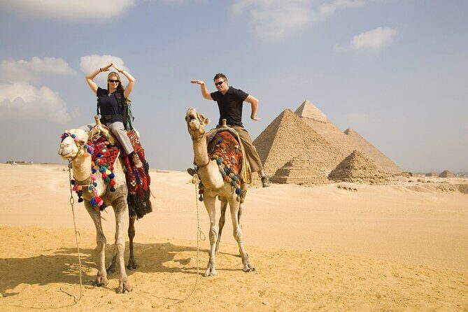 Tour to Giza Pyramids, Sphinx, Valley Temple, Camel Ride & Lunch - Key Points