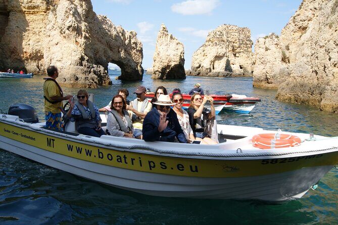 Tour to inside the Caves /Grottos the Ponta da Piedade -Lagos - The Value of a Small-Group Tour