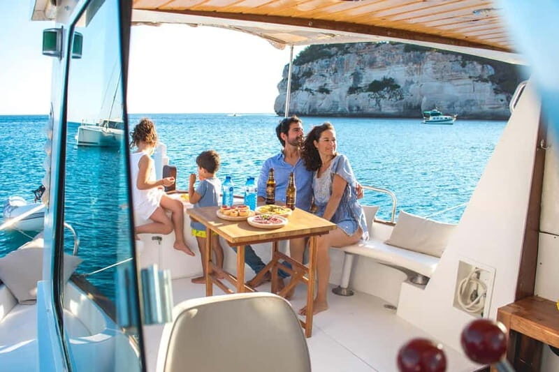 Traditional boat 10 beaches in the south of Menorca. Snorkeling, SUP and drinks - The Itinerary and Its Charm