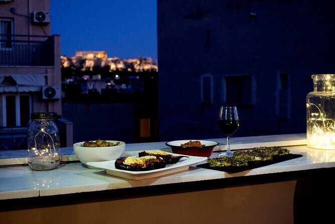 Traditional Greek cooking class and lunch or dinner with an Acropolis view - The Sum Up