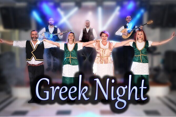 Traditional Greek Night live Music & Dinner Show in Santorini - A Festive Night of Greek Culture and Cuisine