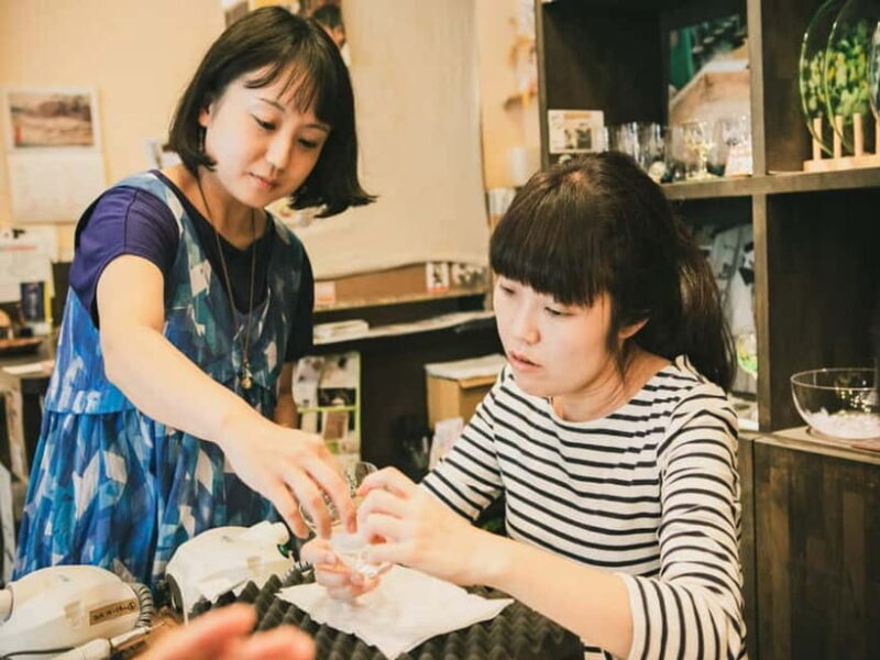 Traditional Japanese Experiences & Kobe Beef Dinner - Glass Engraving & Kobe Beef Dinner