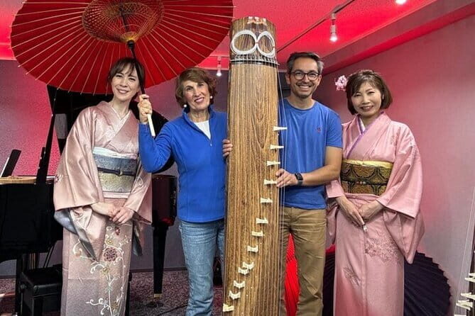 Traditional Japanese Music show & Experience Tour in Osaka - Key Points