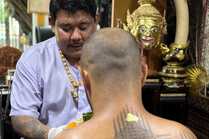 Traditional Thai Tattoo Experience with Ceremony - The Design and Size of Your Tattoo